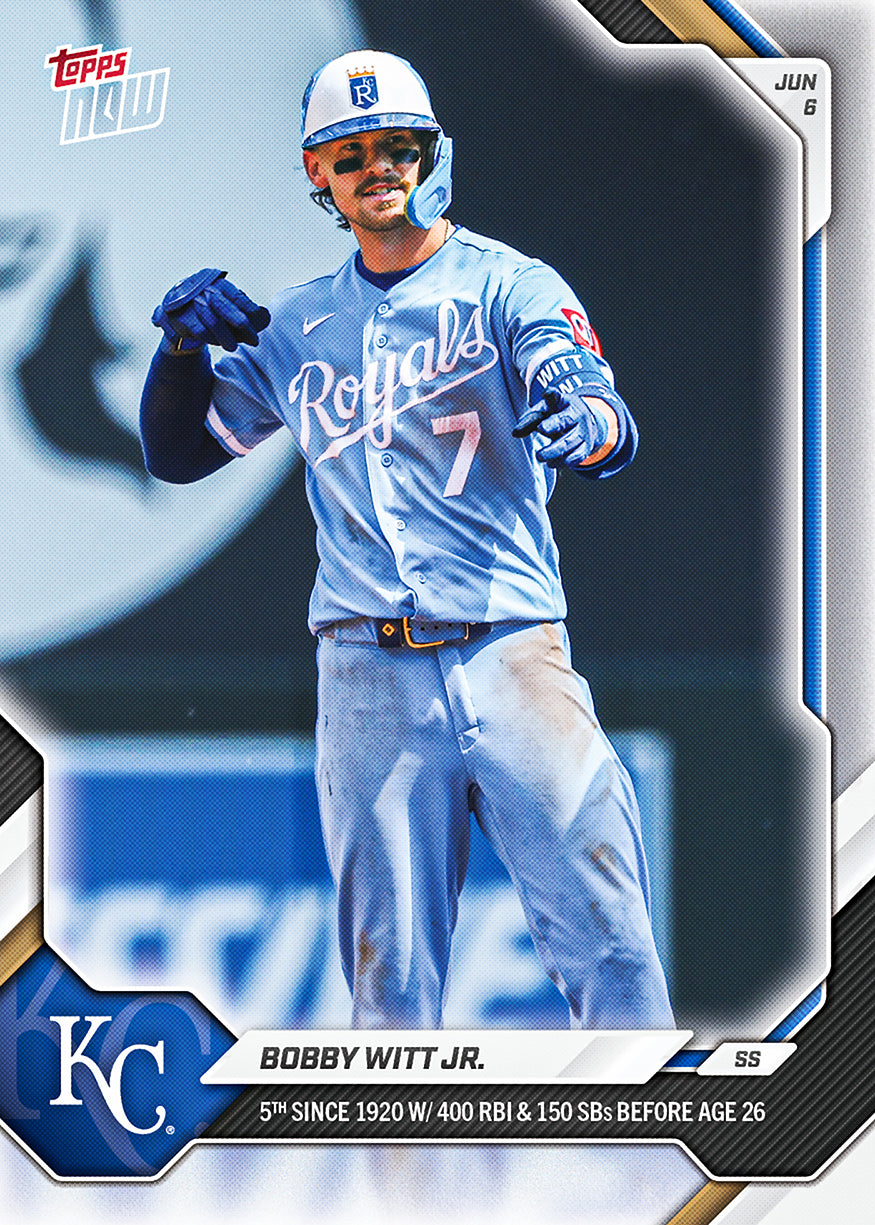 Bobby Witt Jr. - 2026 MLB Topps NOW - Card 294 - PR: 1293