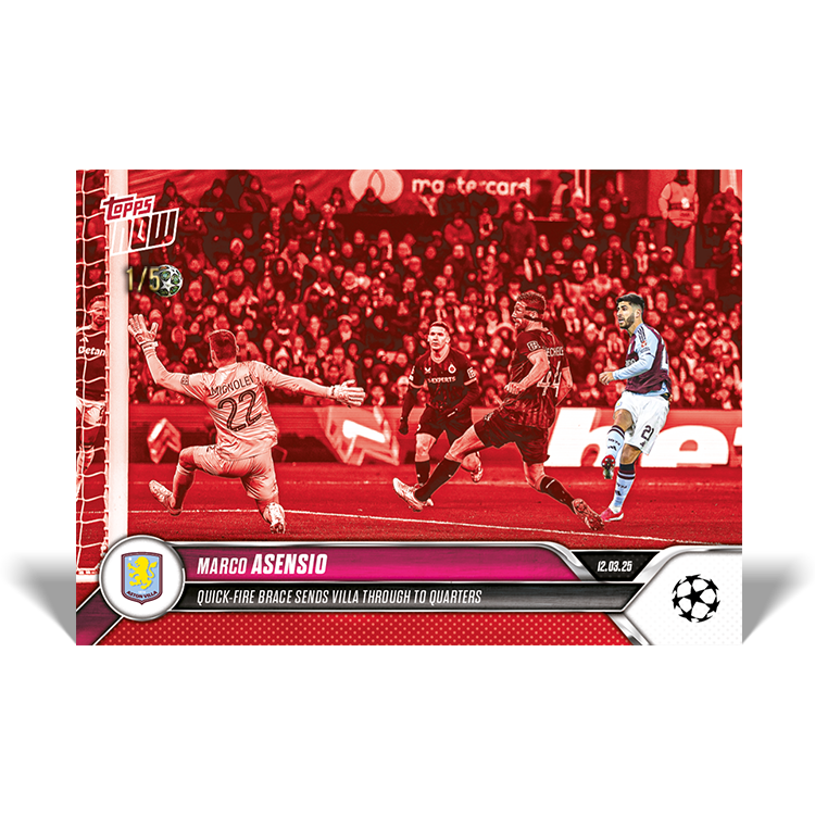 Marco Asensio - 2024-25 UCL Topps NOW Card 127 - PR: 121 - Image 4