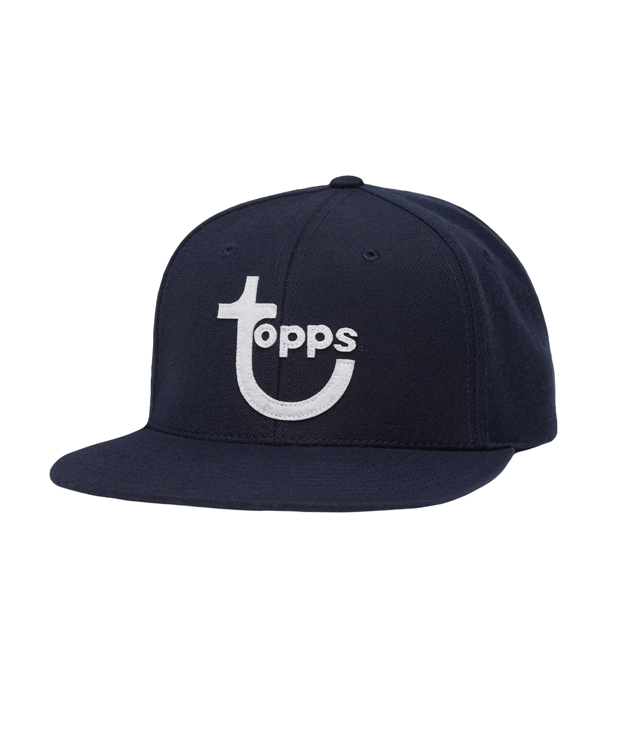 Topps Navy Wool Snapback Hat