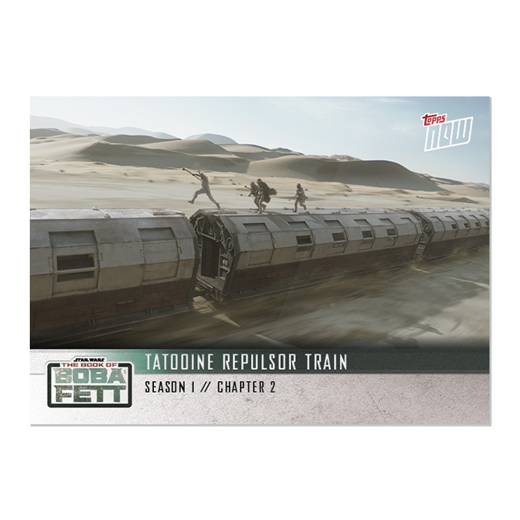 2022 Star Wars TOPPS NOW - 5-Card Pack - Book of Boba Fett Chapter 2 - PR: 1630 - Image 7