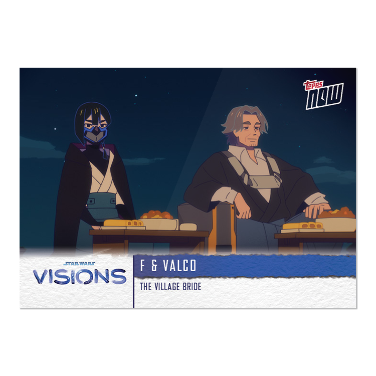 Alternative view of 2021 Star Wars Visions TOPPS NOW - 5-Card Pack - The Village Bride - PR: 463