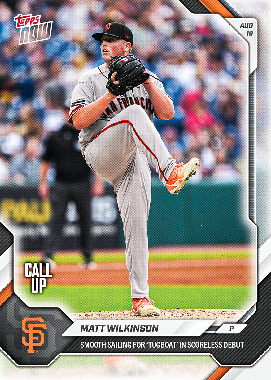 Matt Wilkinson - 2026 MLB Topps NOW - Card 573 - PR: 1651