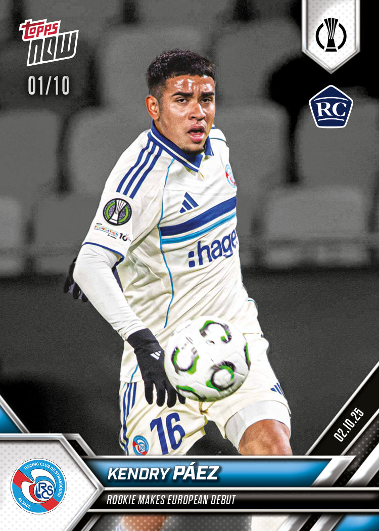 Kendry Páez - 2025-26 UECL Topps NOW - Card 2 - PR: 862 - Image 4