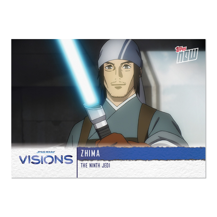 2021 Star Wars Visions TOPPS NOW - 5-Card Pack - The Ninth Jedi - PR: 474 - Image 4