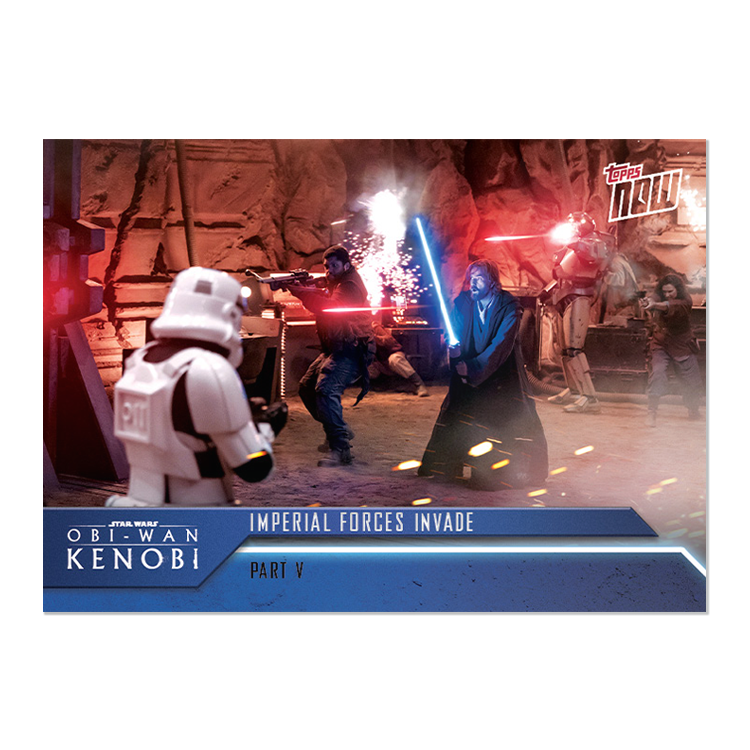 2022 Topps Now Star Wars: Obi-Wan Kenobi 5-Card Pack (Part V) - PR: 1054 - Image 9