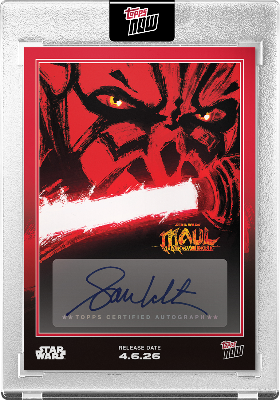 2026 Star Wars Topps NOW Maul – Shadow Lord - PR: 11984 - Image 3