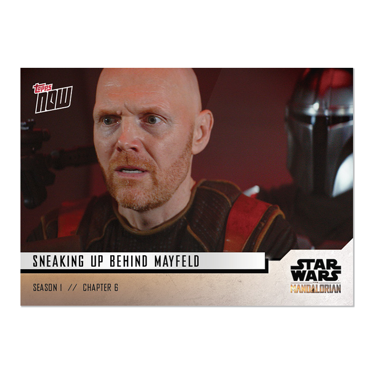 Star Wars: The Mandalorian TOPPS NOW 5-Card Pack - S1 : Chapter 6 - Print Run: 998 - Image 6