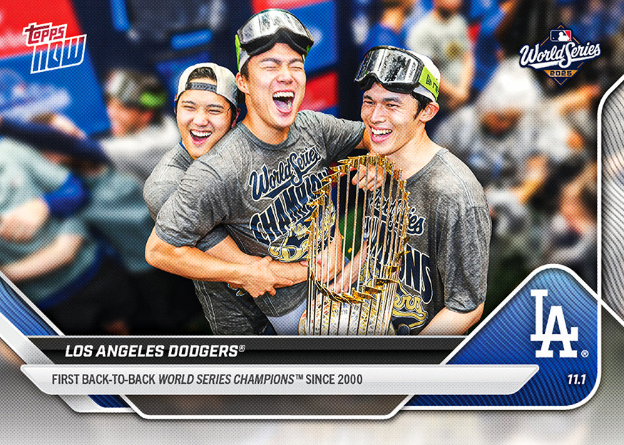 Los Angeles Dodgers - 2025 MLB Topps NOW - Card 929 - PR: 24578 - Image 3