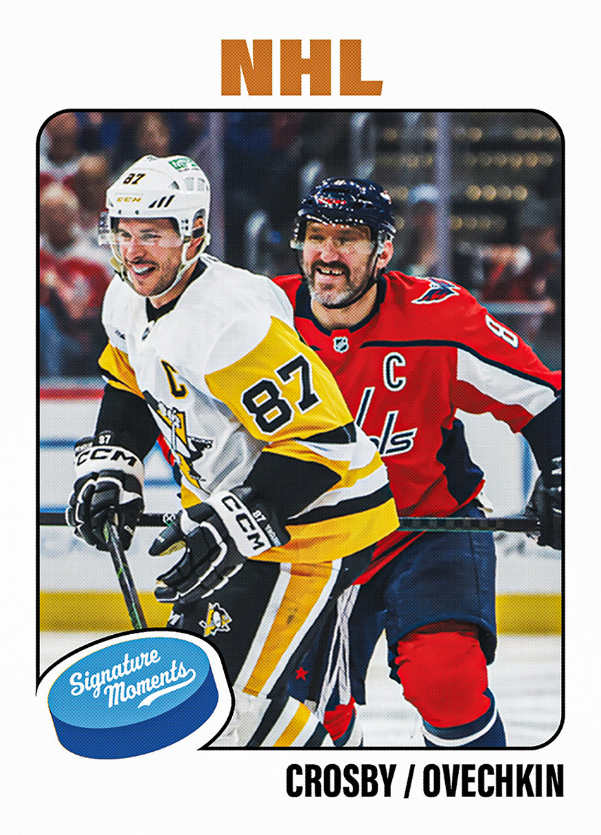 Sidney Crosby / Alex Ovechkin - 2025-26 NHL Topps NOW - Sticker # 146 Pack - PR: 2280 - Image 2