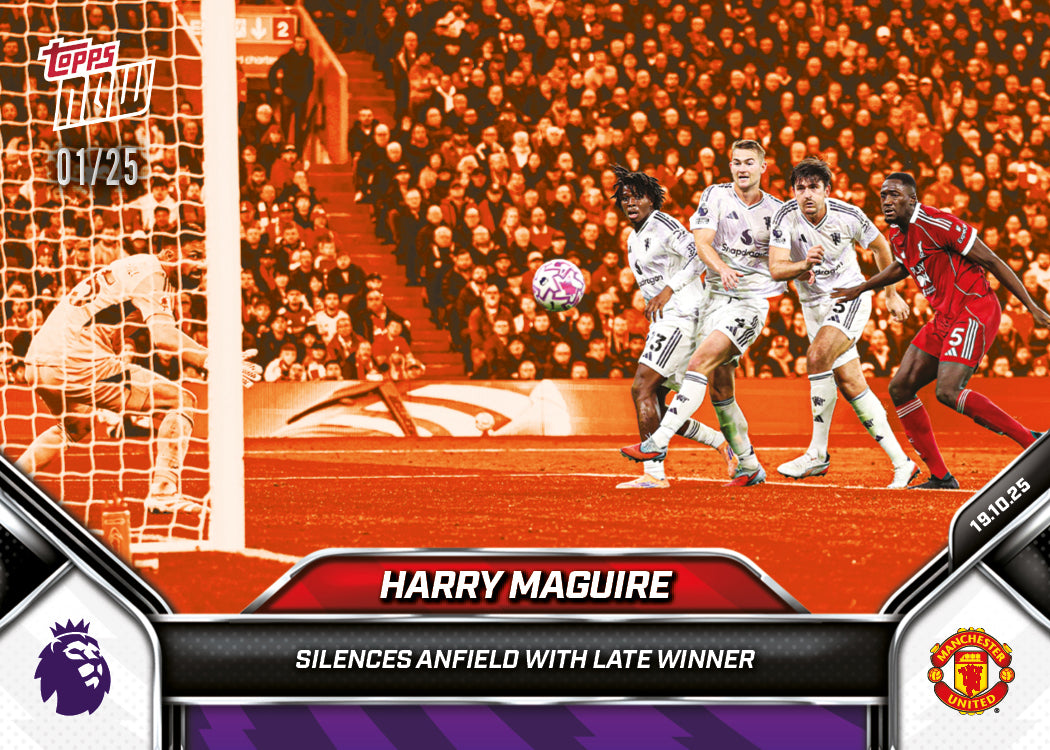 Harry Maguire - 2025-26 Premier League Topps NOW - Card 39 - PR: 902 - Image 5