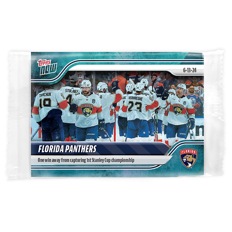 Florida Panthers - 2023-24 NHL TOPPS NOW - Sticker #222 Pack - PR: 83 - Image 2