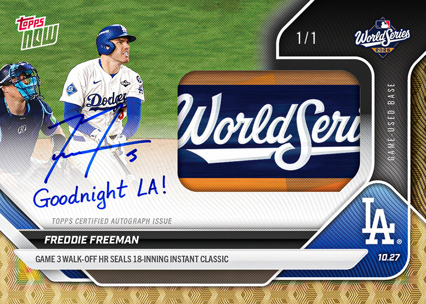 Freddie Freeman - 2025 MLB Topps NOW - Card 908 - PR: 28156 - Image 2
