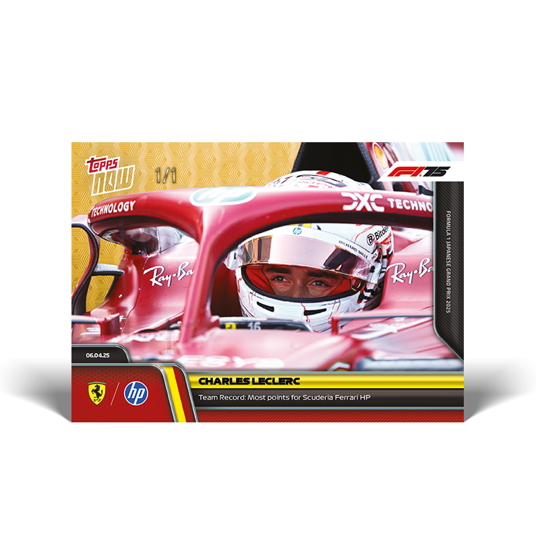 Charles Leclerc - 2025 Formula 1 Topps NOW Card 27 - PR: 1281 - Image 2