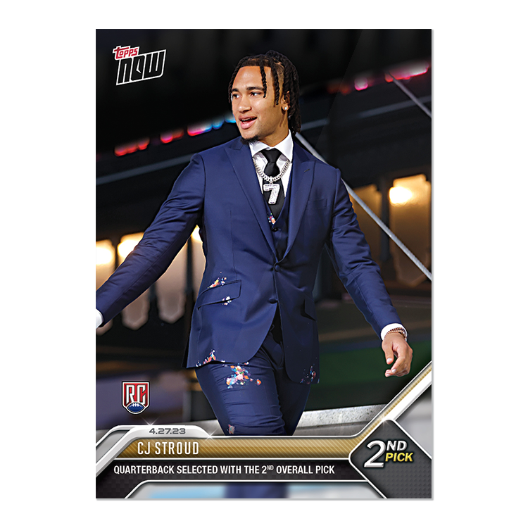 3-Card Bundle - 2023 TOPPS NOW Football Cards: D1-D3 - Image 3