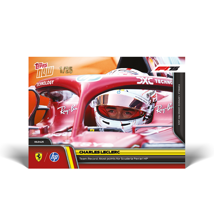 Charles Leclerc - 2025 Formula 1 Topps NOW Card 27 - PR: 1281 - Image 8