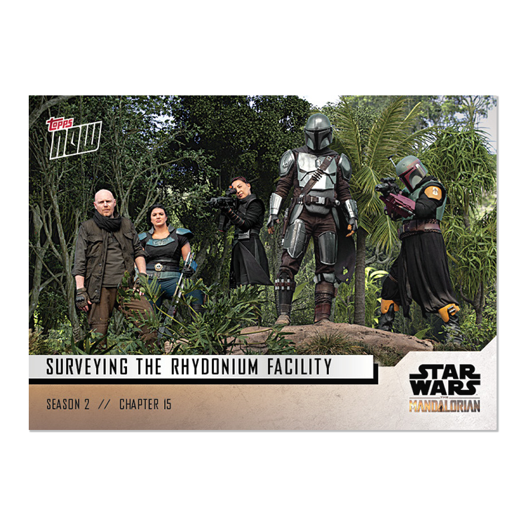 2020 Star Wars: The Mandalorian TOPPS NOW 5-Card Pack - S2 : Chapter 15 - Print Run: 1582 - Image 3