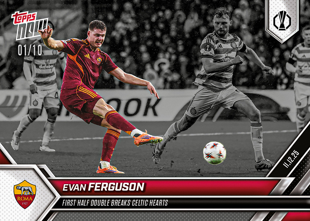 Evan Ferguson - 2025-26 UEL Topps NOW - Card 12 - PR: 128 - Image 4