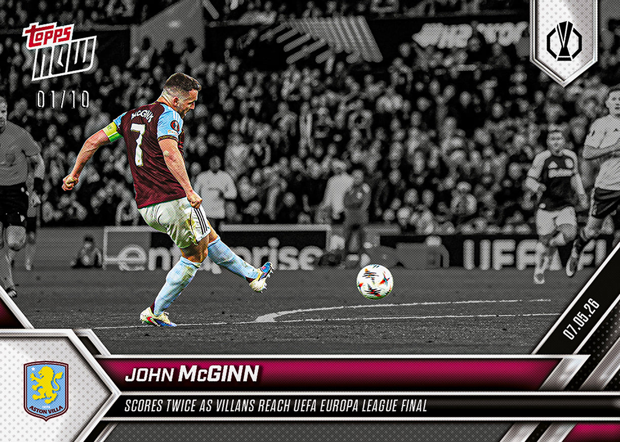 John McGinn - 2025-26 UEL Topps NOW - Card 30 - PR: 248 - Image 4