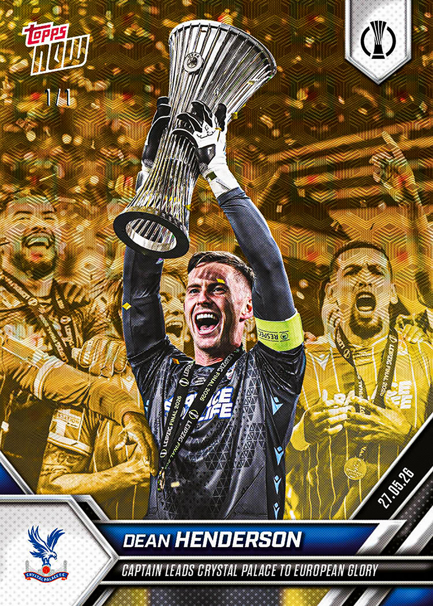 Dean Henderson - 2025-26 UECL Topps NOW - Card 13 - PR: 398 - Image 4