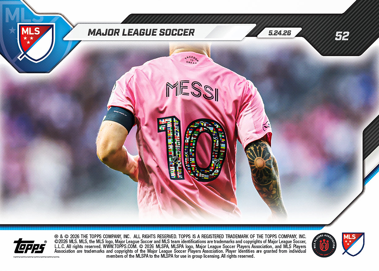 Major League Soccer - 2026 MLS Topps NOW - Card 52 - PR: 497 - Image 2