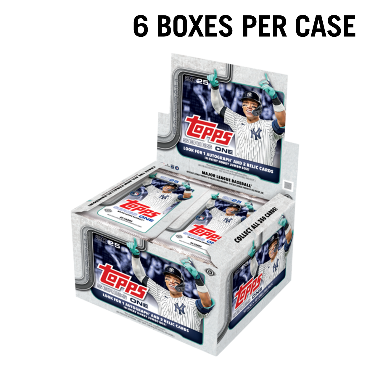 2025 Topps Baseball Series 1 - Jumbo Box - Sealed Case