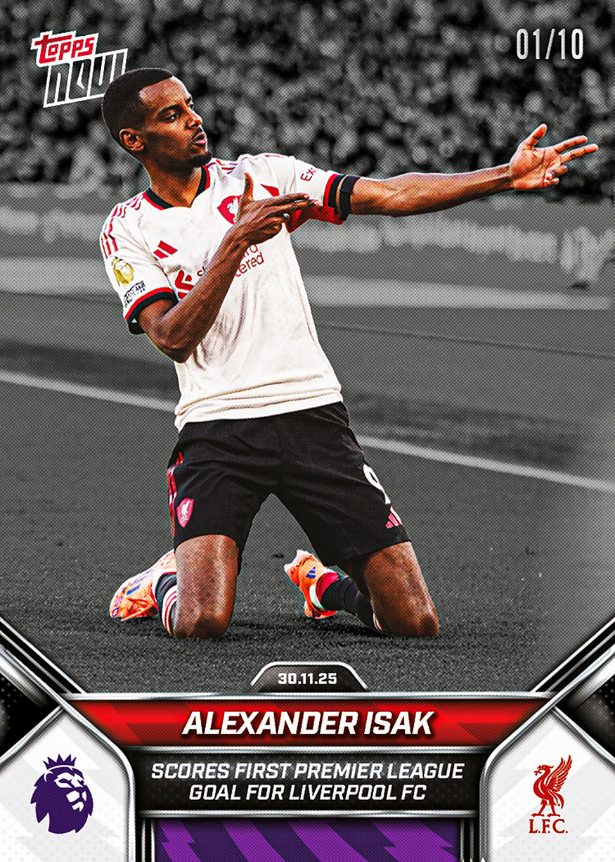 Alexander Isak - 2025-26 Premier League Topps NOW - Card 67 - PR: 863 - Image 4