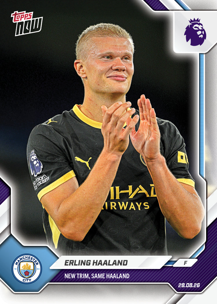 Erling Haaland - 2026-27 Premier League Topps NOW - Card 10