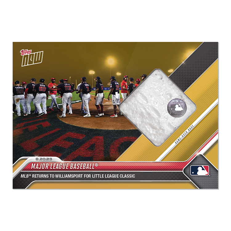 Game-used Base Relic # to 99 or Lower - Major League Baseball - 2023 MLB TOPPS NOW Card 741 - Image 8