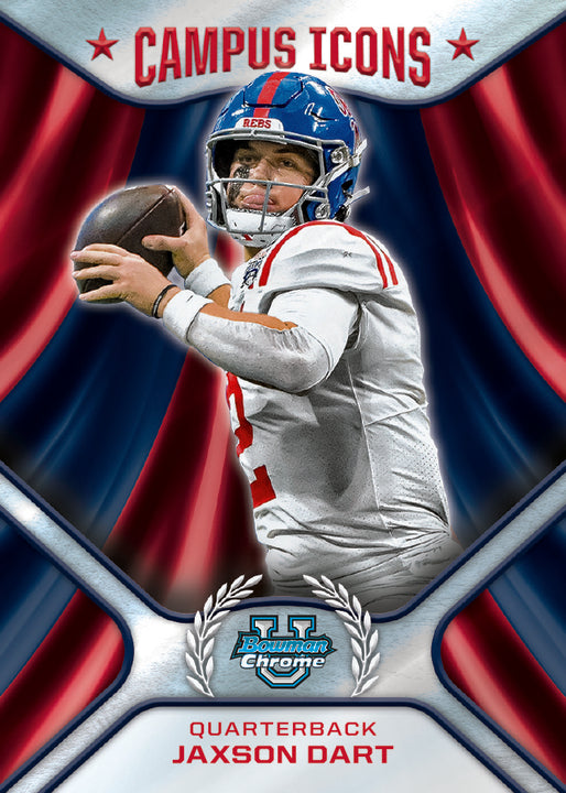 2024 Bowman University Chrome Football - Jumbo Box - Sealed Case - Image 5