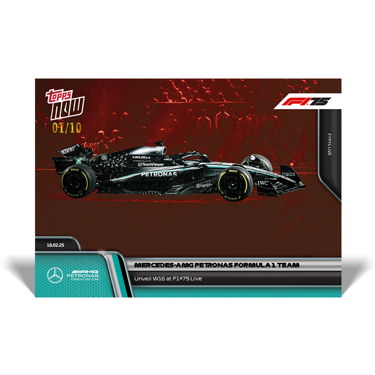 Mercedes-AMG PETRONAS Formula 1 Team - 2025 Formula 1 Topps NOW - Card 4 - PR: 751 - Image 4
