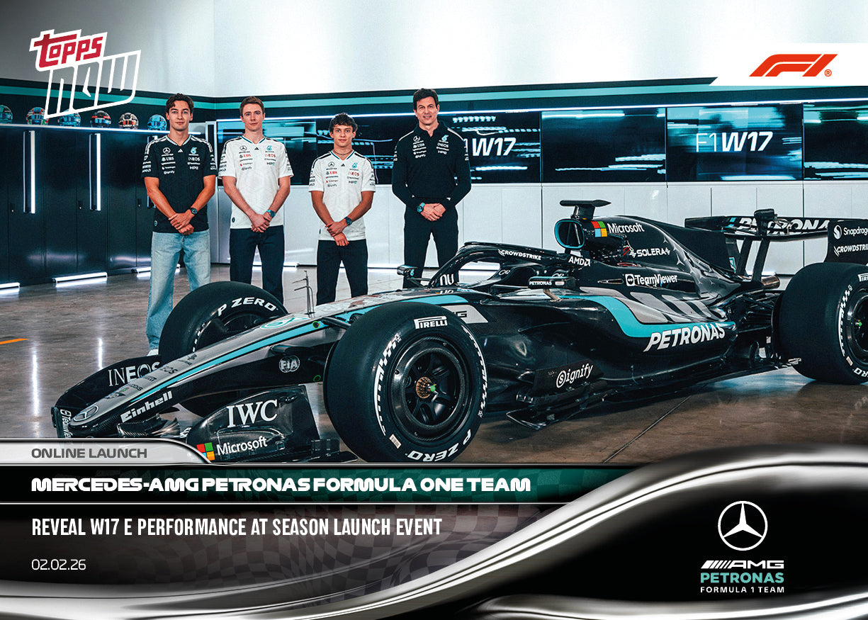Mercedes-AMG PETRONAS Formula One Team - 2026 Formula 1 Topps NOW - Card 7 - PR: 2492 - Image 2