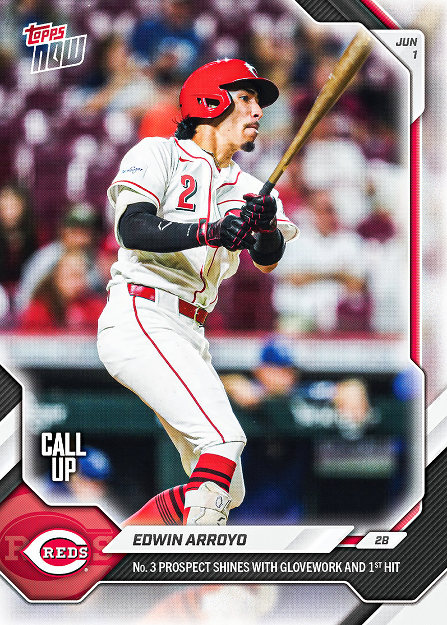 Edwin Arroyo - 2026 MLB Topps NOW - Card 278 - PR: 1299