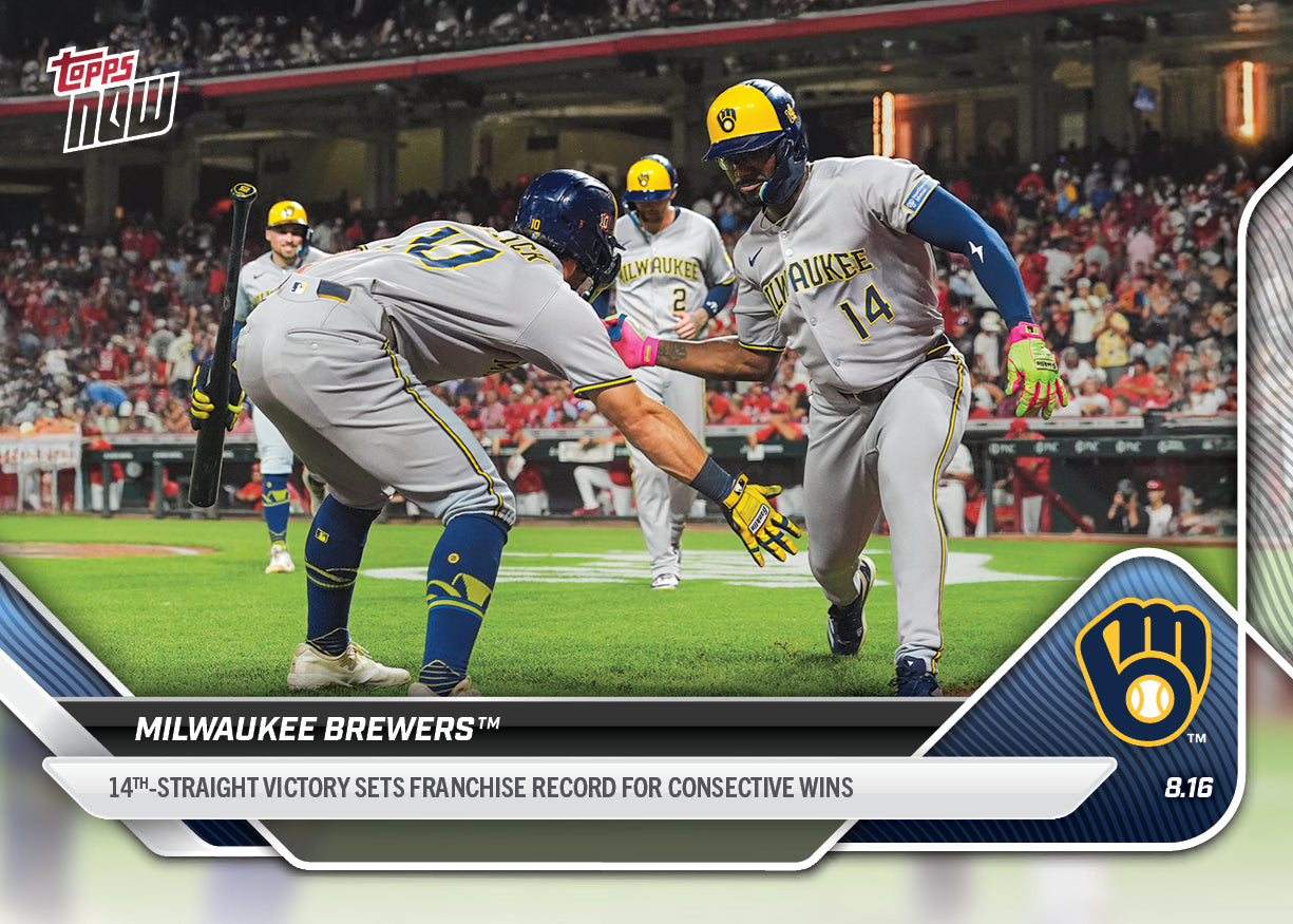 Milwaukee Brewers - 2025 MLB Topps NOW - Card 561 - PR: 931