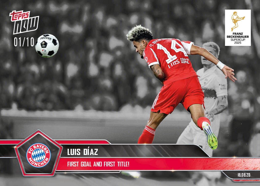 Luis Díaz - 2025-26 Bundesliga Topps NOW Card 3 - PR: 411 - Image 4