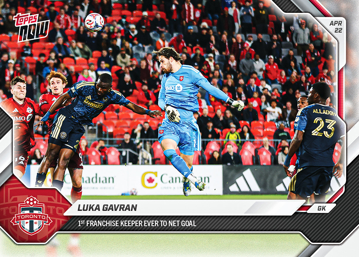 Luka Gavran - 2026 MLS Topps NOW - Card 29 - PR: 236