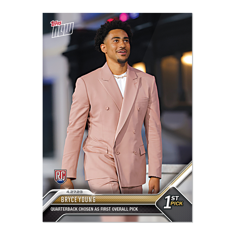 3-Card Bundle - 2023 TOPPS NOW Football Cards: D1-D3 - Image 2