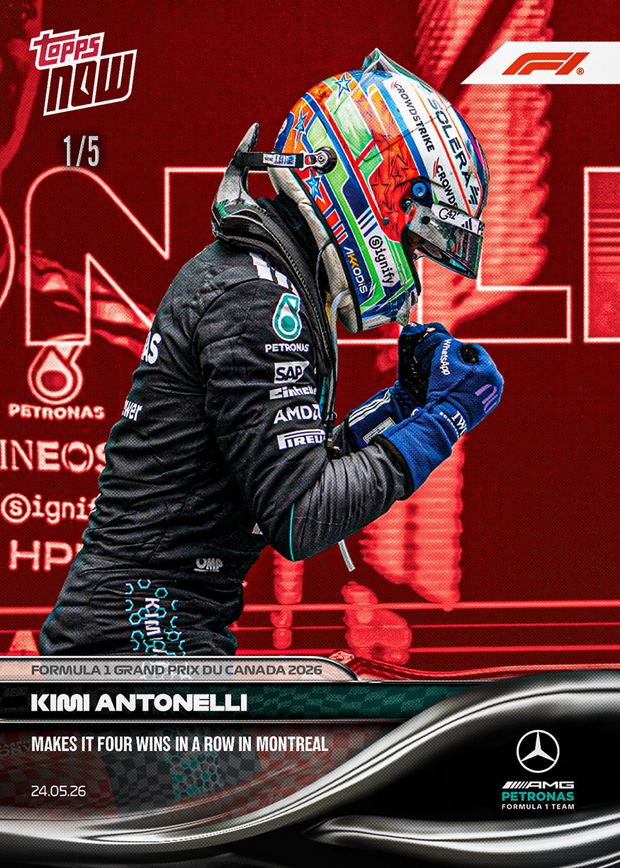 Kimi Antonelli - 2026 Formula 1 Topps NOW - Card 29 - PR: 12552 - Image 3
