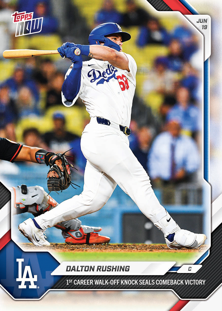 Dalton Rushing - 2026 MLB Topps NOW - Card 354 - PR: 866