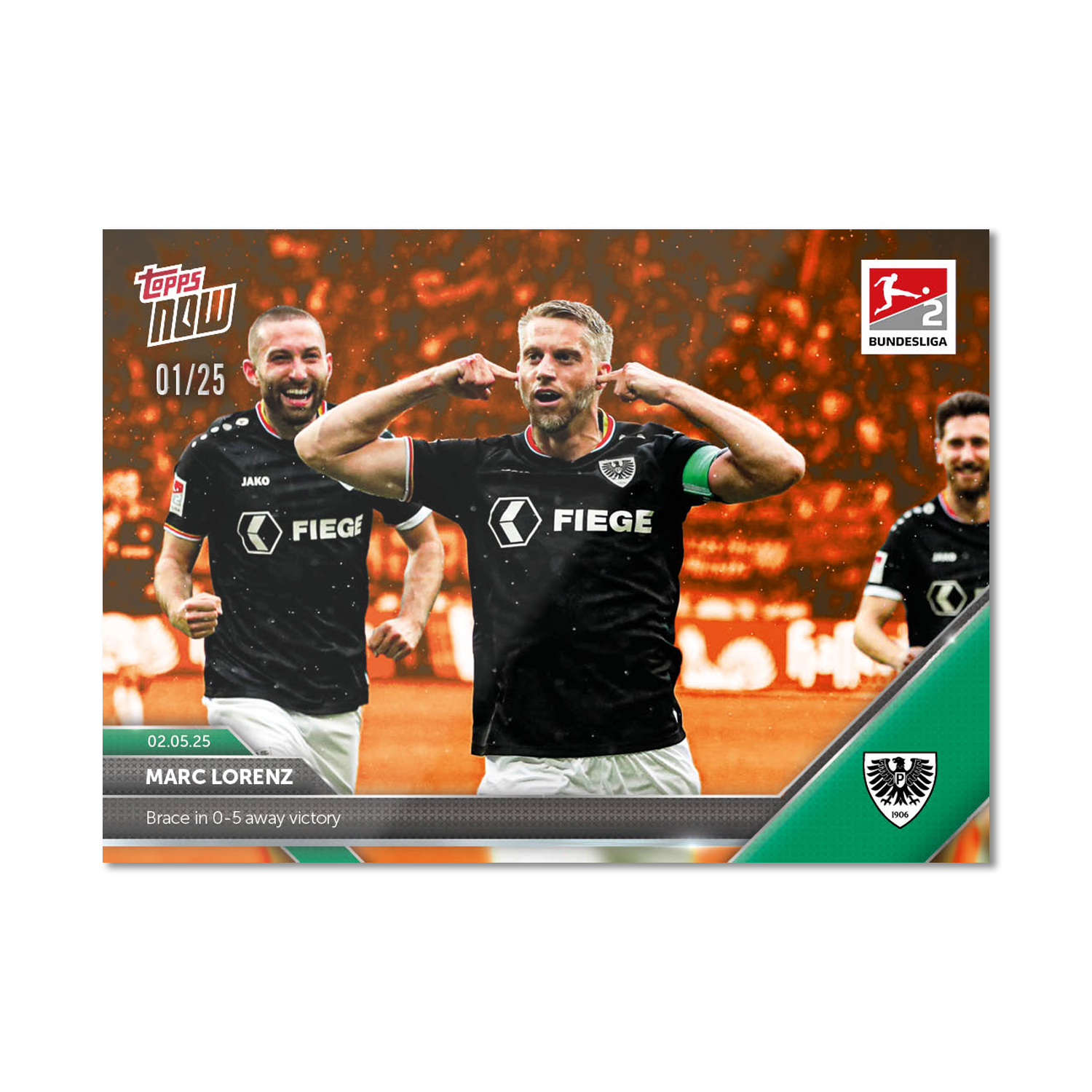 Marc Lorenz - 2024-25 Bundesliga Topps NOW - Card 177 - PR: 36 - Image 5