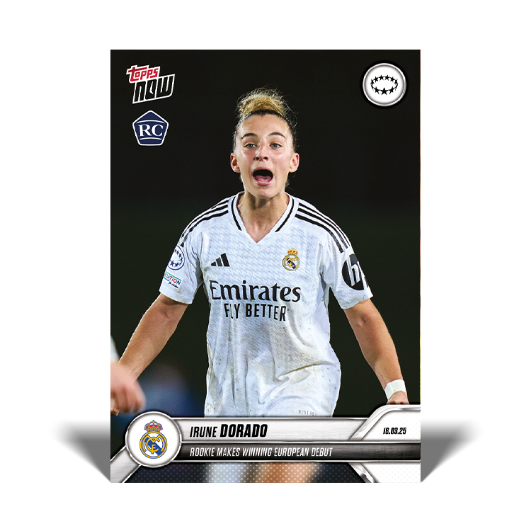Irune Dorado - 2024-25 UWCL Topps NOW Card 19 - PR: 426