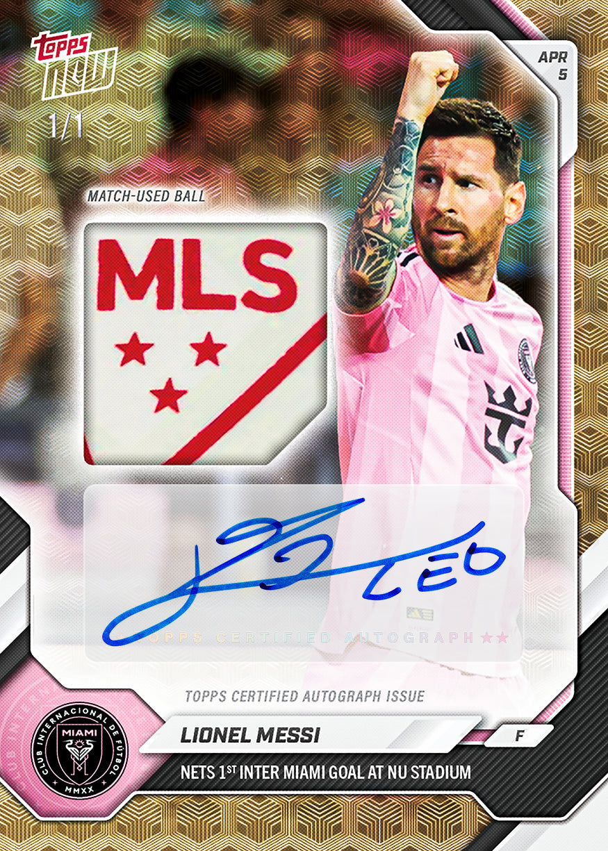 Lionel Messi - 2026 MLS Topps NOW - Card 23 - PR: 9149 - Image 2