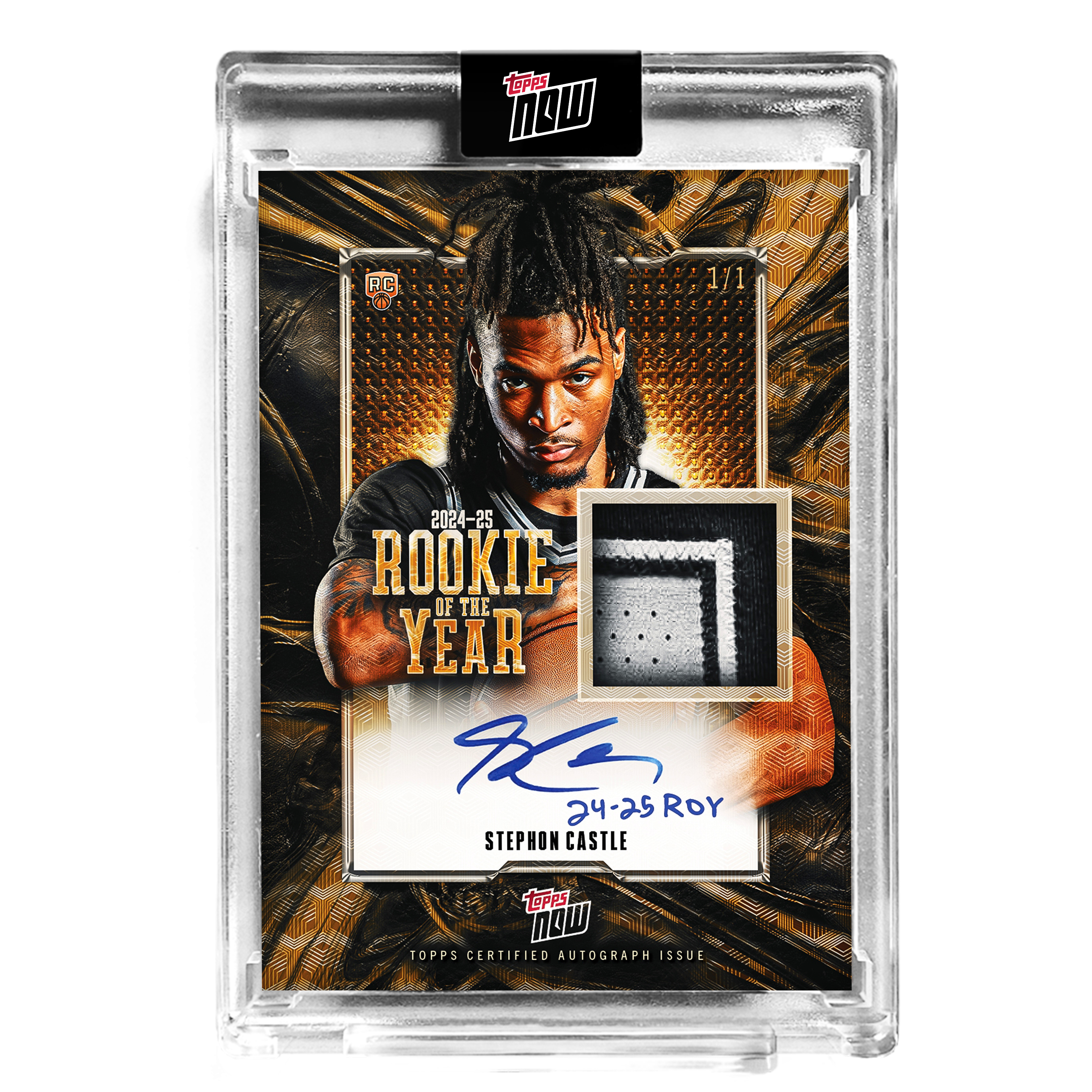 Stephon Castle - 2025 Topps NOW Basketball - Card 14 - LOOK FOR AUTO-RELICS AND DUAL AUTO - PR: 22,742 - Image 3