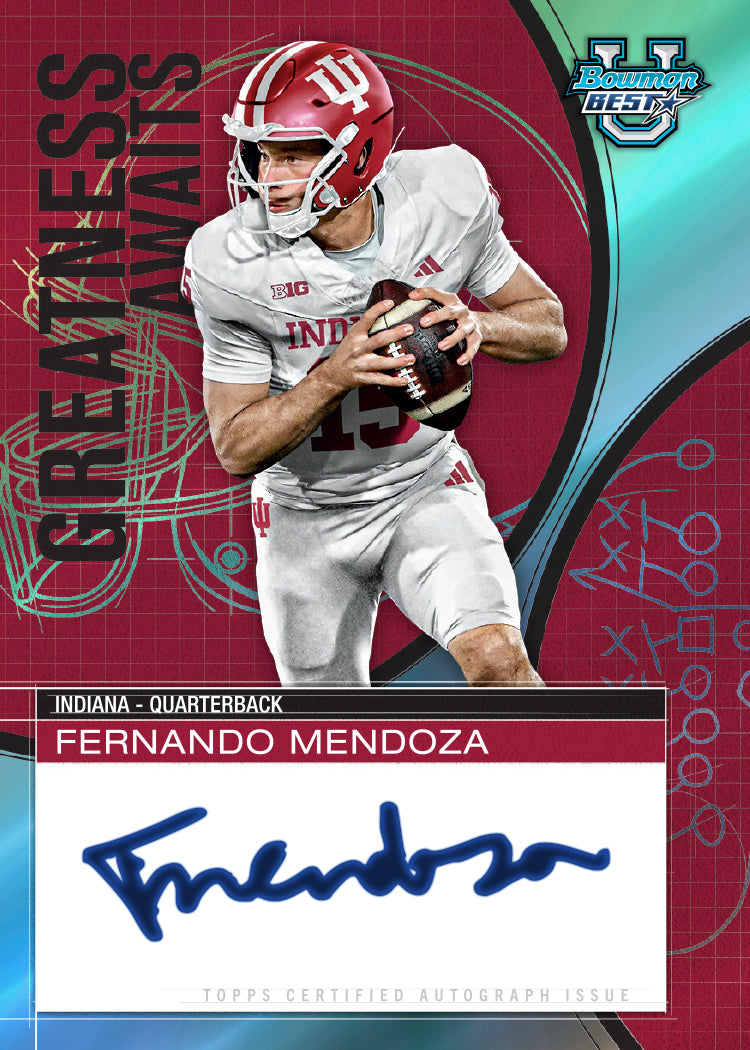 2025 Bowman University Best Football - Hobby Box - Image 7