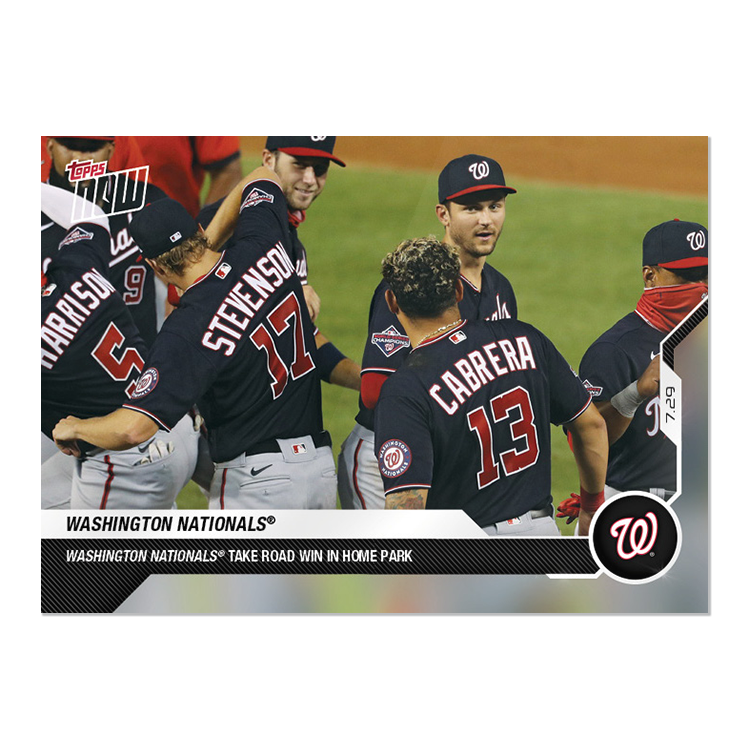Washington Nationals - MLB TOPPS NOW Card 32 - Print Run: 320