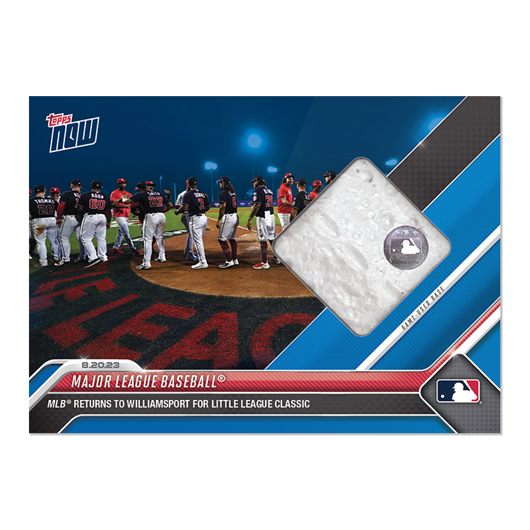 Game-used Base Relic # to 99 or Lower - Major League Baseball - 2023 MLB TOPPS NOW Card 741 - Image 4
