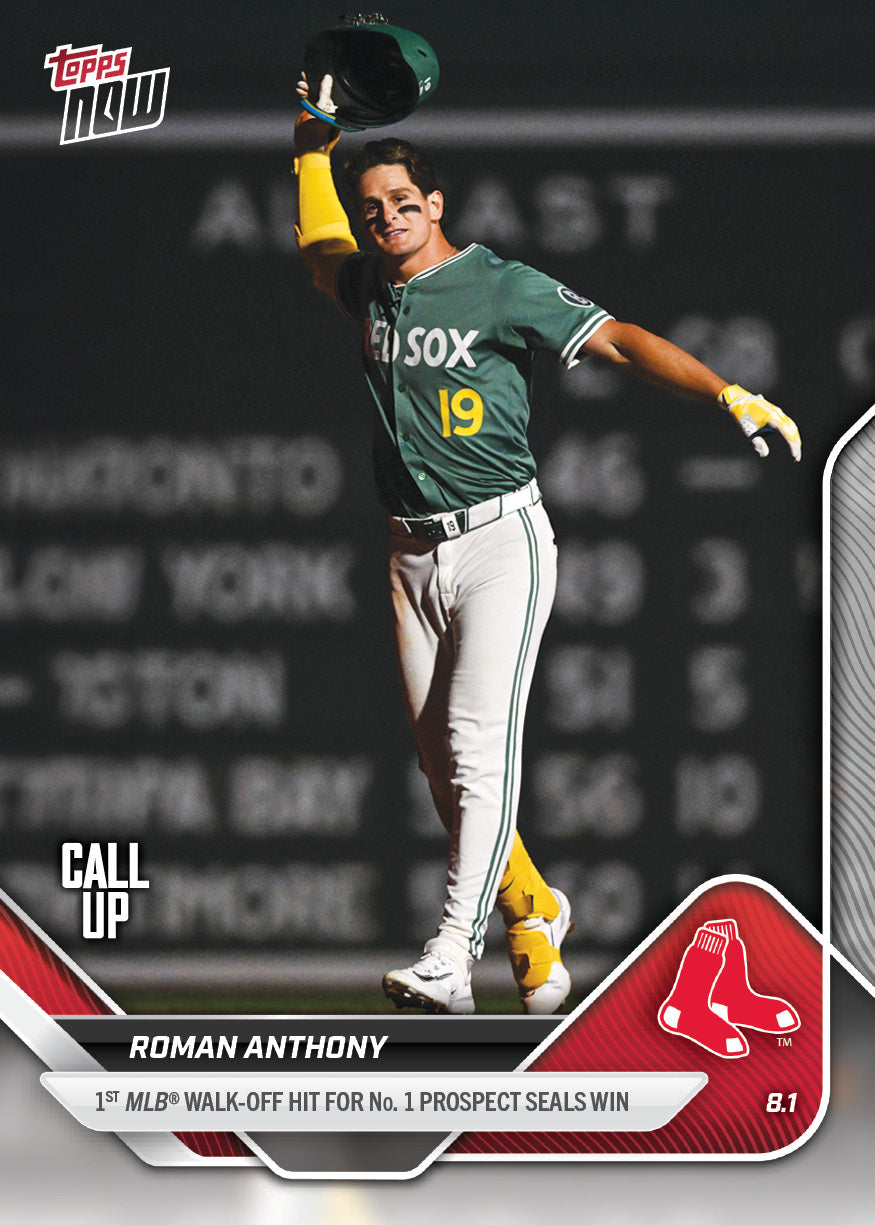 Roman Anthony - 2025 MLB Topps NOW - Card 494 - PR: 3370