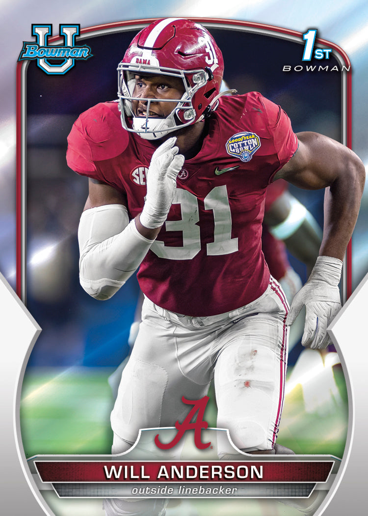 2022 Bowman University Chrome Football - Value Box - Image 3