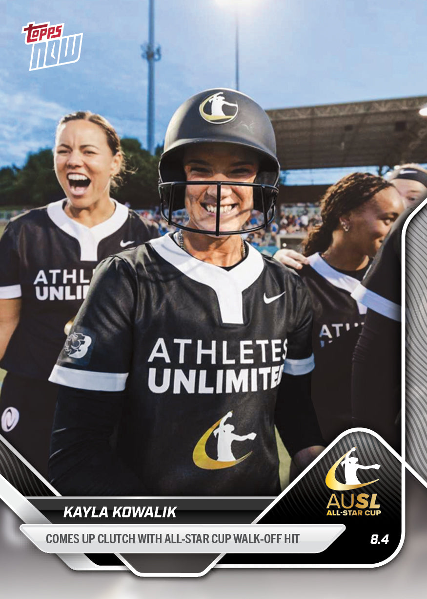 Kayla Kowalik - 2025 AUSL Topps NOW - Card 34 - LOOK FOR AUTOS - PR: 697