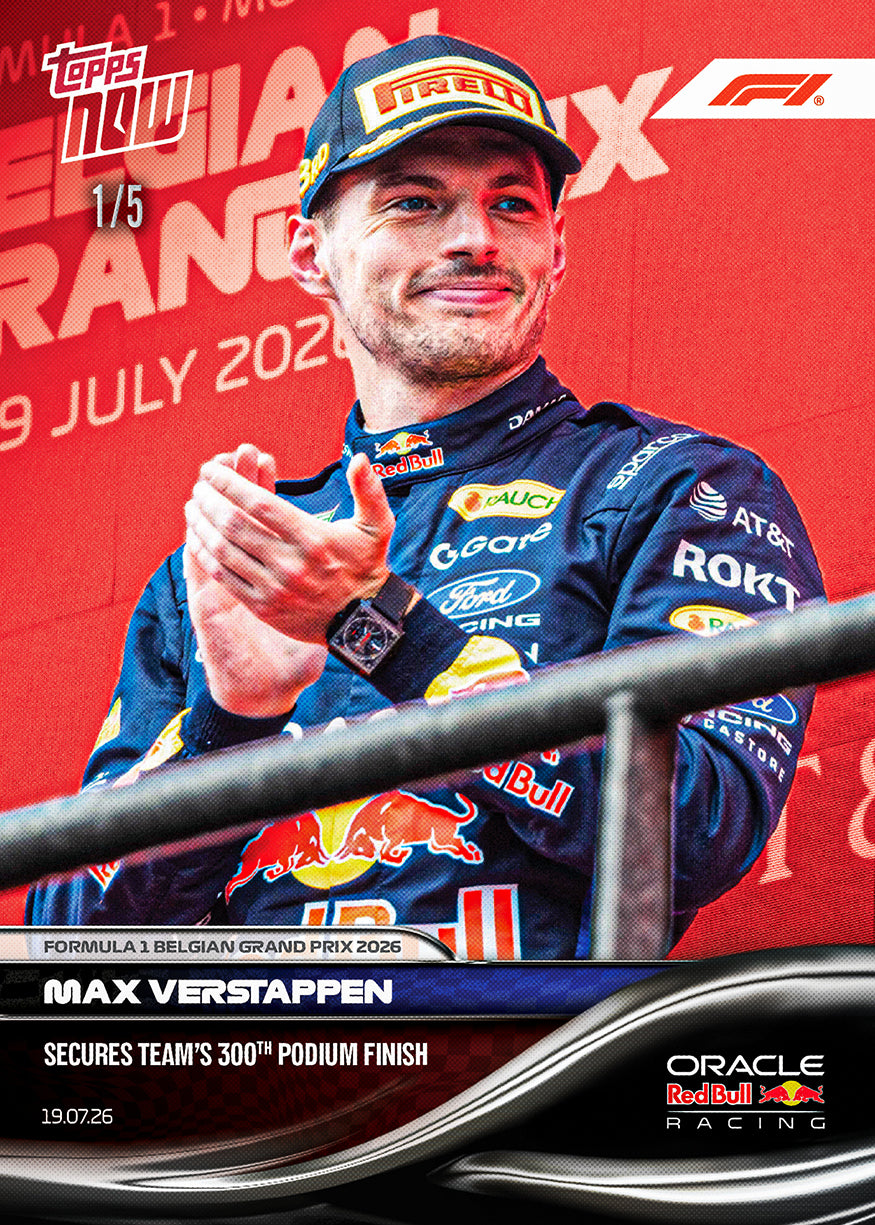 Max Verstappen - 2026 Formula 1 Topps NOW - Card 49 - PR: 3831 - Image 3