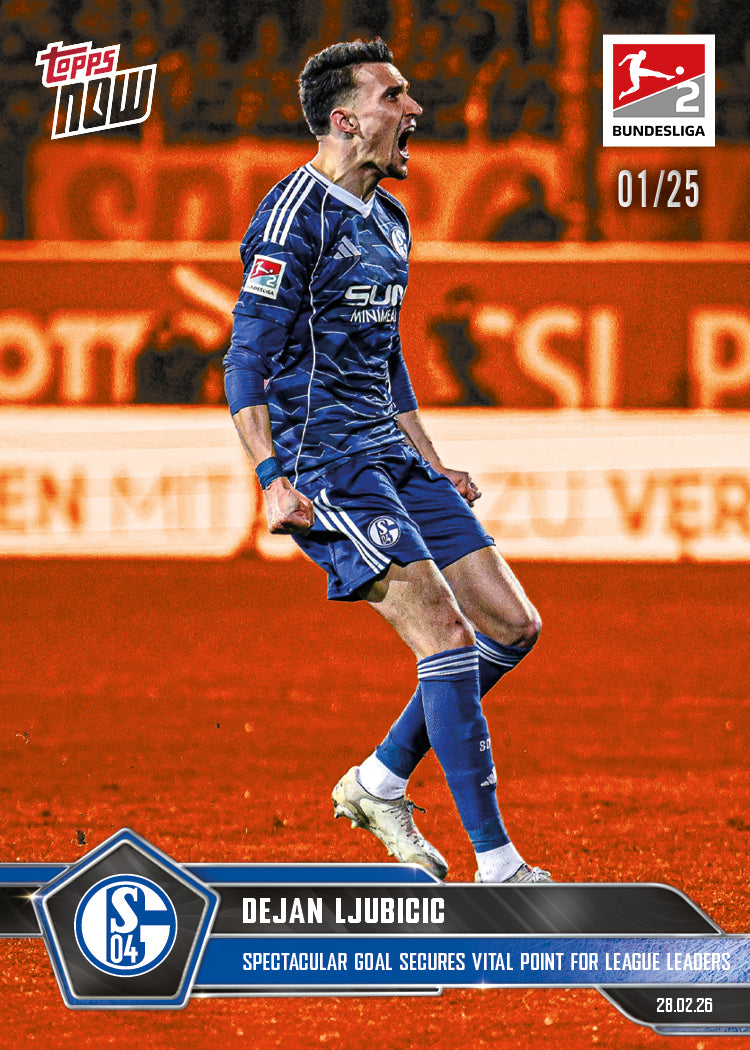 Dejan Ljubicic - 2025-26 Bundesliga Topps NOW - Card 135 - PR: 341 - Image 5